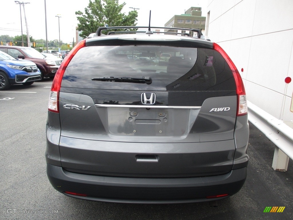 2013 CR-V EX-L AWD - Urban Titanium Metallic / Gray photo #4