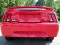 2004 Torch Red Ford Mustang V6 Convertible  photo #7