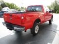 Race Red - F250 Super Duty XL Super Cab 4x4 Photo No. 4