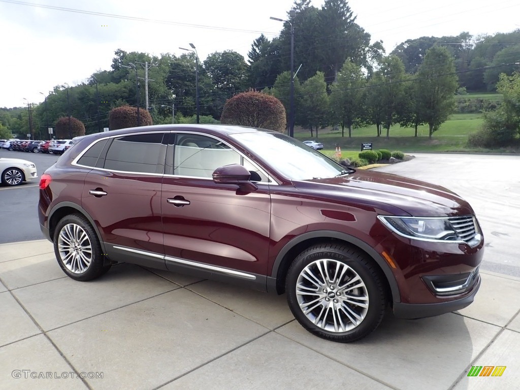 2018 MKX Reserve AWD - Burgundy Velvet Metallic / Cappuccino photo #7