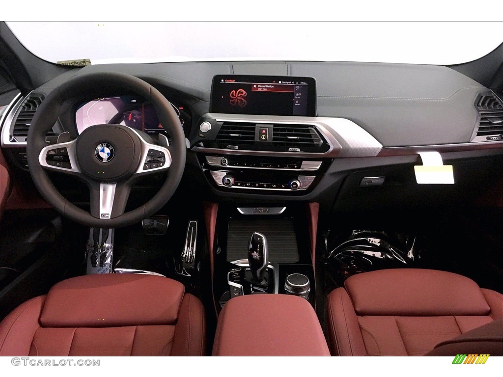 Tacora Red Interior 2021 BMW X4 xDrive30i Photo #139597817