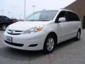 2008 Arctic Frost Pearl Toyota Sienna XLE  photo #7