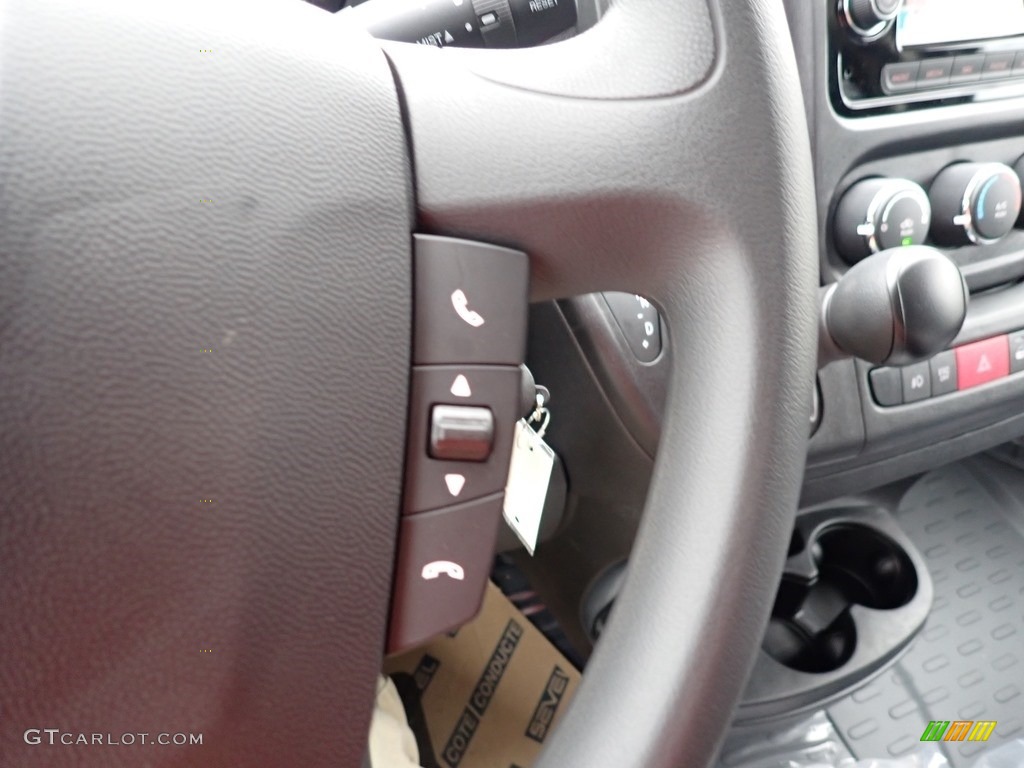 2020 Ram ProMaster 1500 Low Roof Cargo Van Black Steering Wheel Photo #139597949