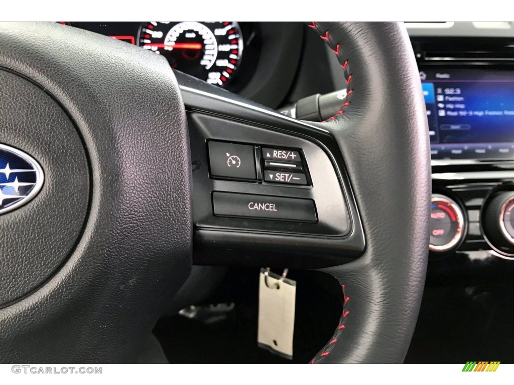 2019 Subaru WRX Standard WRX Model Carbon Black Steering Wheel Photo #139598255