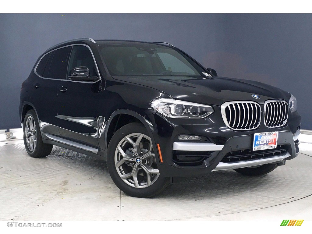 Black Sapphire Metallic 2021 BMW X3 sDrive30i Exterior Photo #139598270