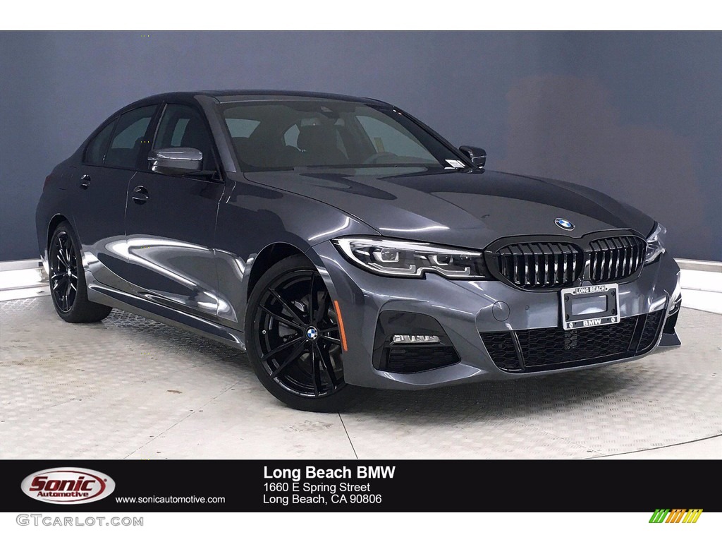 2021 3 Series 330i Sedan - Mineral Gray Metallic / Black photo #1