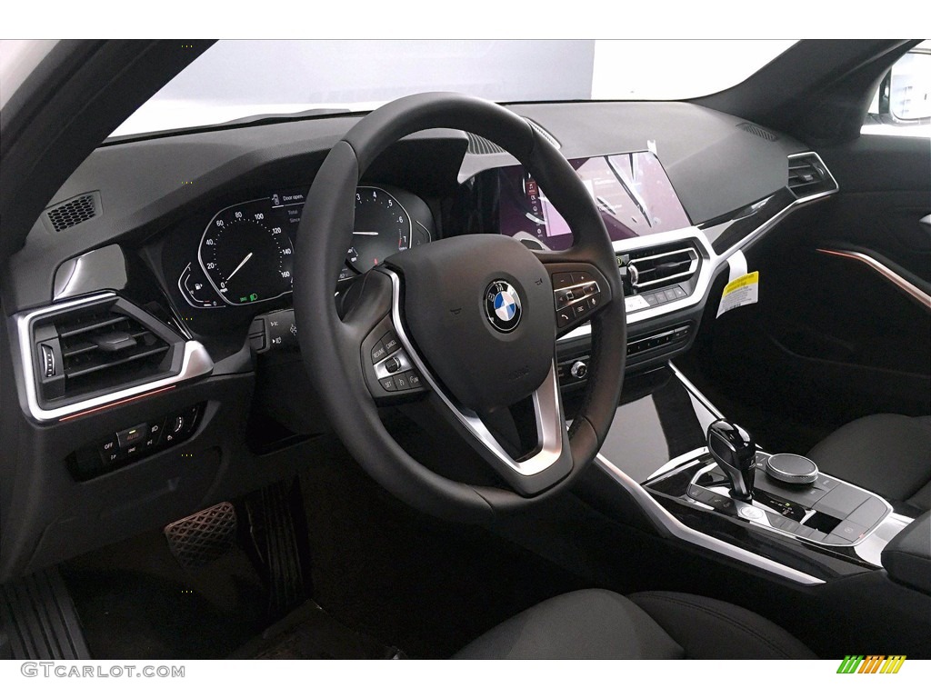2021 3 Series 330i Sedan - Alpine White / Black photo #7