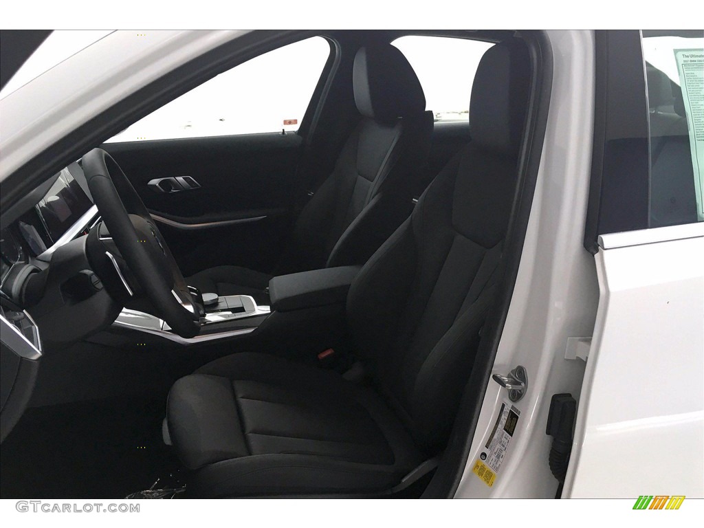 2021 3 Series 330i Sedan - Alpine White / Black photo #9