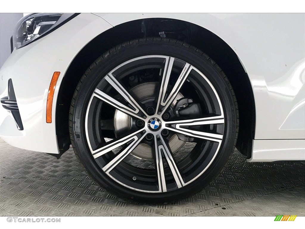 2021 3 Series 330i Sedan - Alpine White / Black photo #12