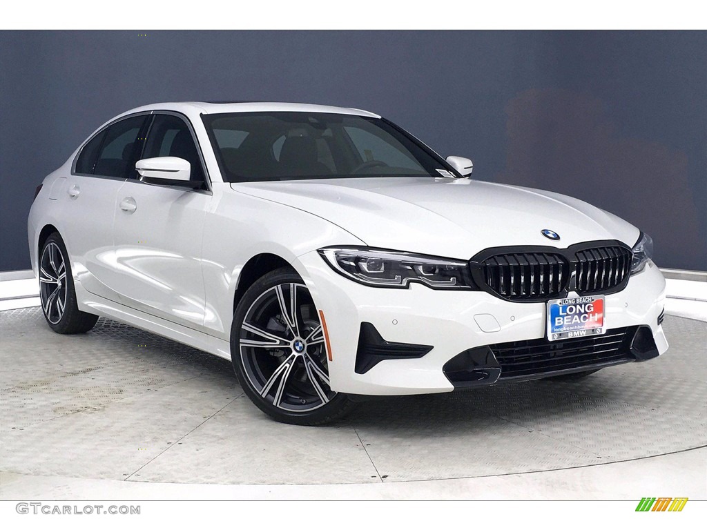 2021 3 Series 330i Sedan - Alpine White / Black photo #19