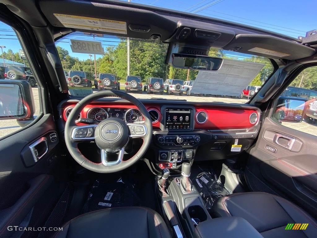 2021 Wrangler Unlimited Rubicon 4x4 - Black / Black photo #4