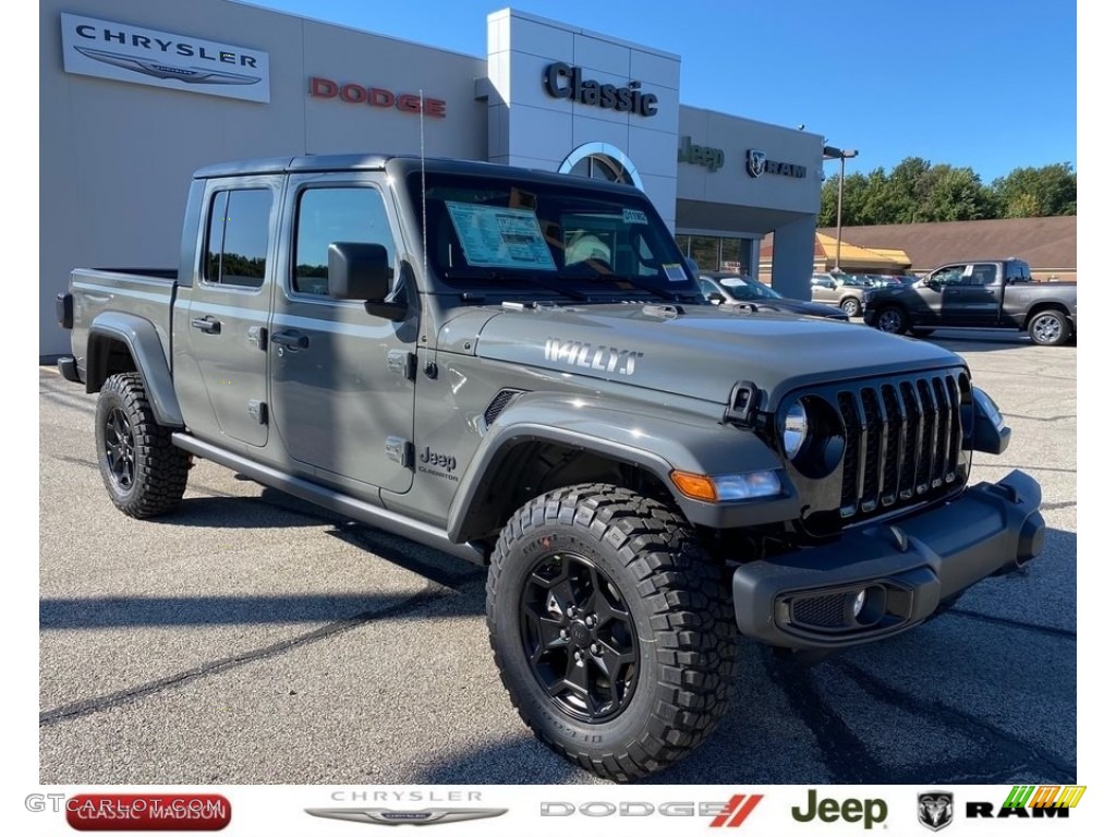2021 Gladiator Willys 4x4 - Sting-Gray / Black photo #1