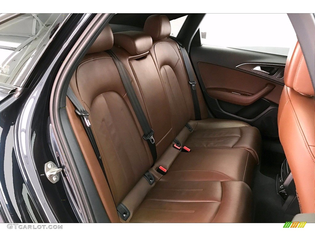 Nougat Brown Interior 2016 Audi A6 2.0 TFSI Premium quattro Photo #139599602