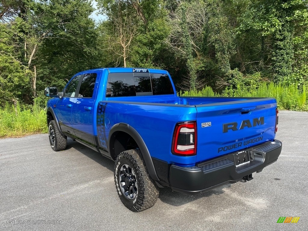 2020 2500 Power Wagon Crew Cab 4x4 - Hydro Blue Pearl / Black photo #9