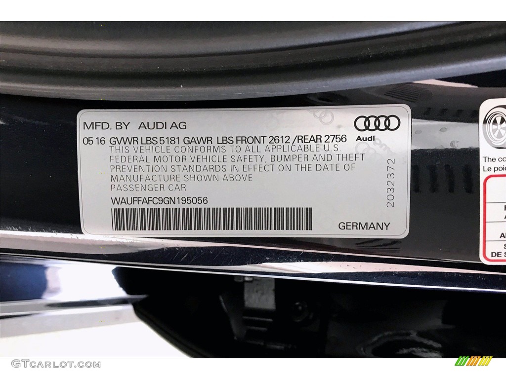 2016 A6 2.0 TFSI Premium quattro - Oolong Grey Metallic / Nougat Brown photo #24