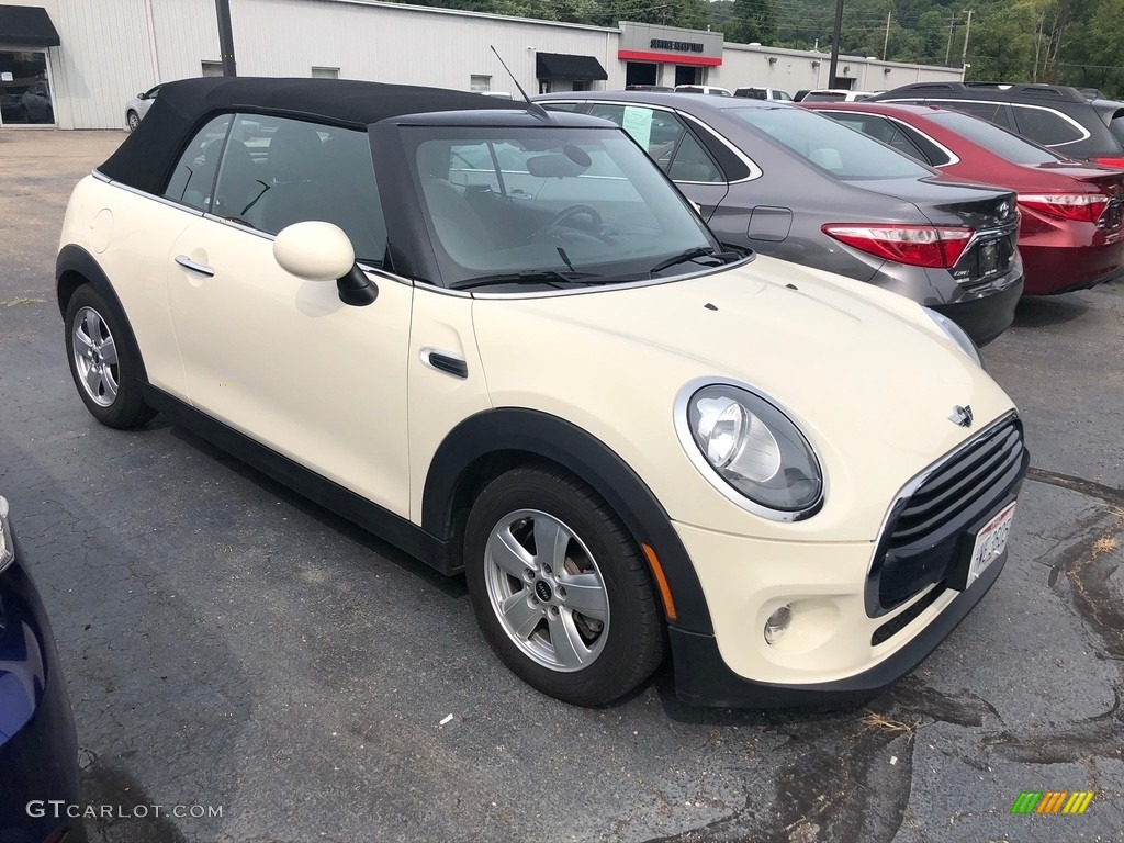 2017 Convertible Cooper - Pepper White / Carbon Black photo #1