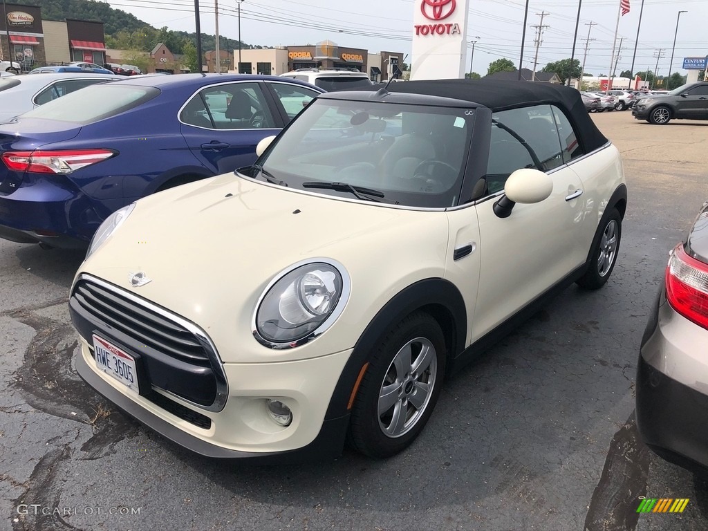 2017 Convertible Cooper - Pepper White / Carbon Black photo #2