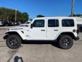 Bright White 2021 Jeep Wrangler Unlimited Rubicon 4x4 Exterior