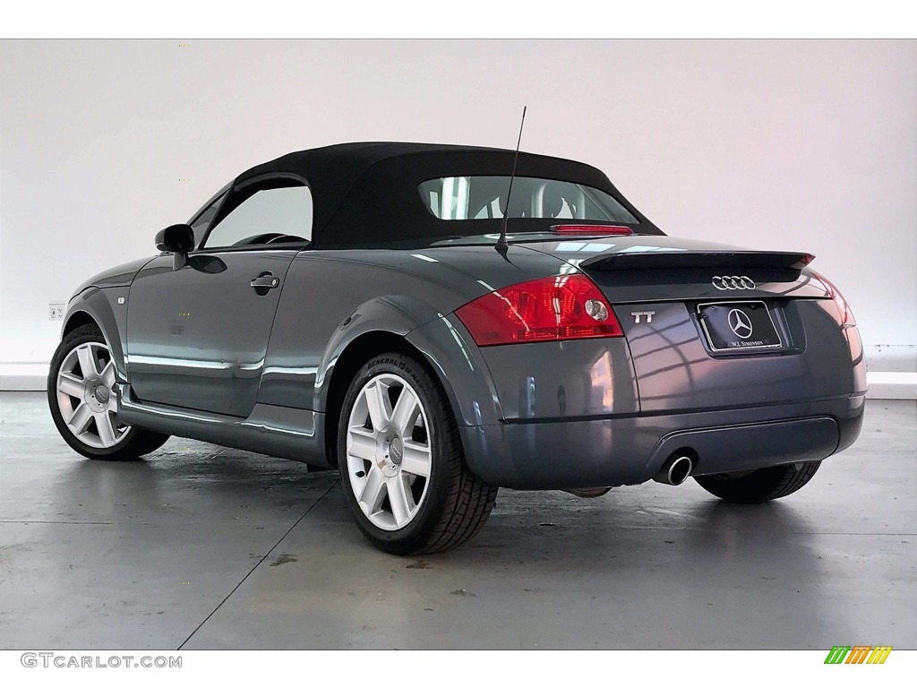 2005 TT 1.8T Roadster - Dolomite Grey Pearl Effect / Ebony Black photo #10