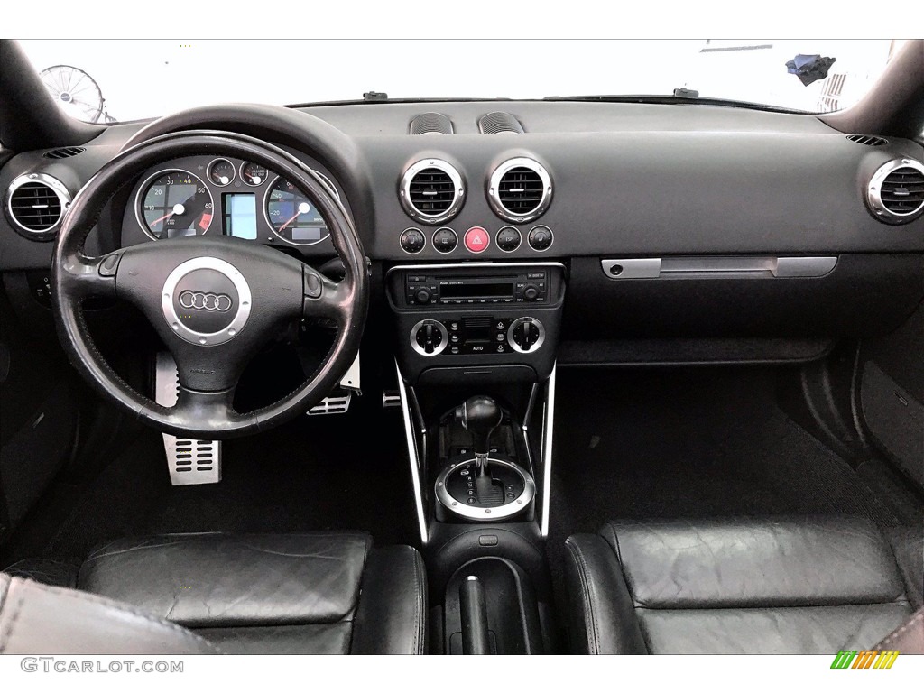 2005 TT 1.8T Roadster - Dolomite Grey Pearl Effect / Ebony Black photo #15