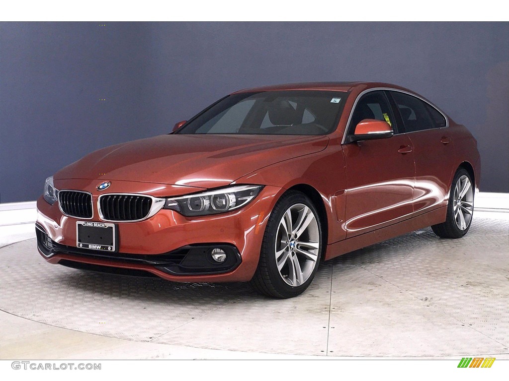 Sunset Orange Metallic 2018 BMW 4 Series 430i Gran Coupe Exterior Photo #139600559