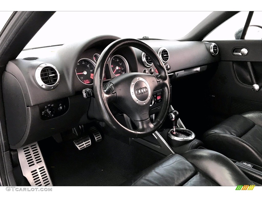 2005 TT 1.8T Roadster - Dolomite Grey Pearl Effect / Ebony Black photo #19