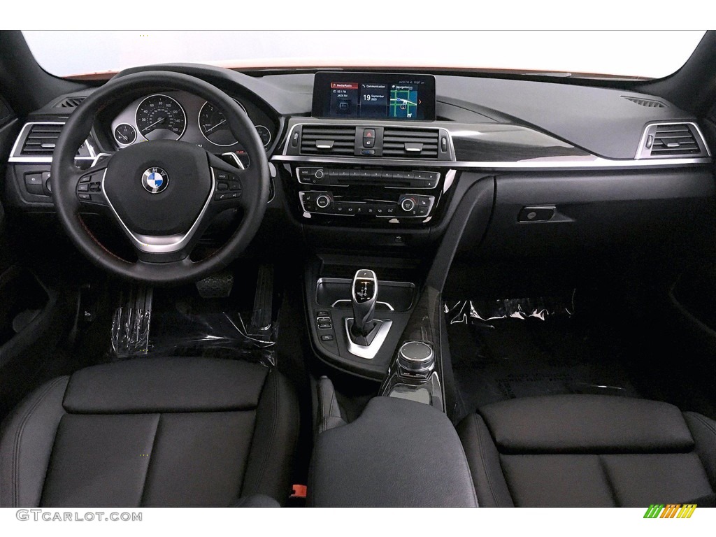 Black Interior 2018 BMW 4 Series 430i Gran Coupe Photo #139600637