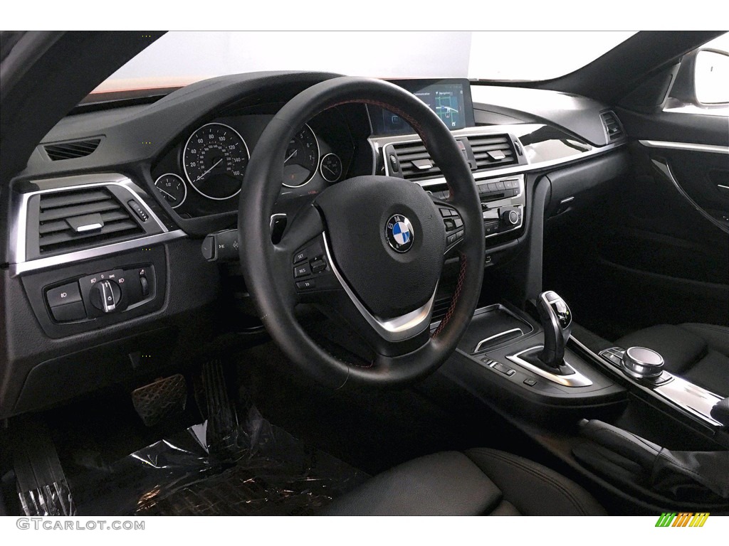 2018 4 Series 430i Gran Coupe - Sunset Orange Metallic / Black photo #21