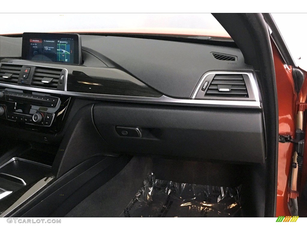 2018 4 Series 430i Gran Coupe - Sunset Orange Metallic / Black photo #22