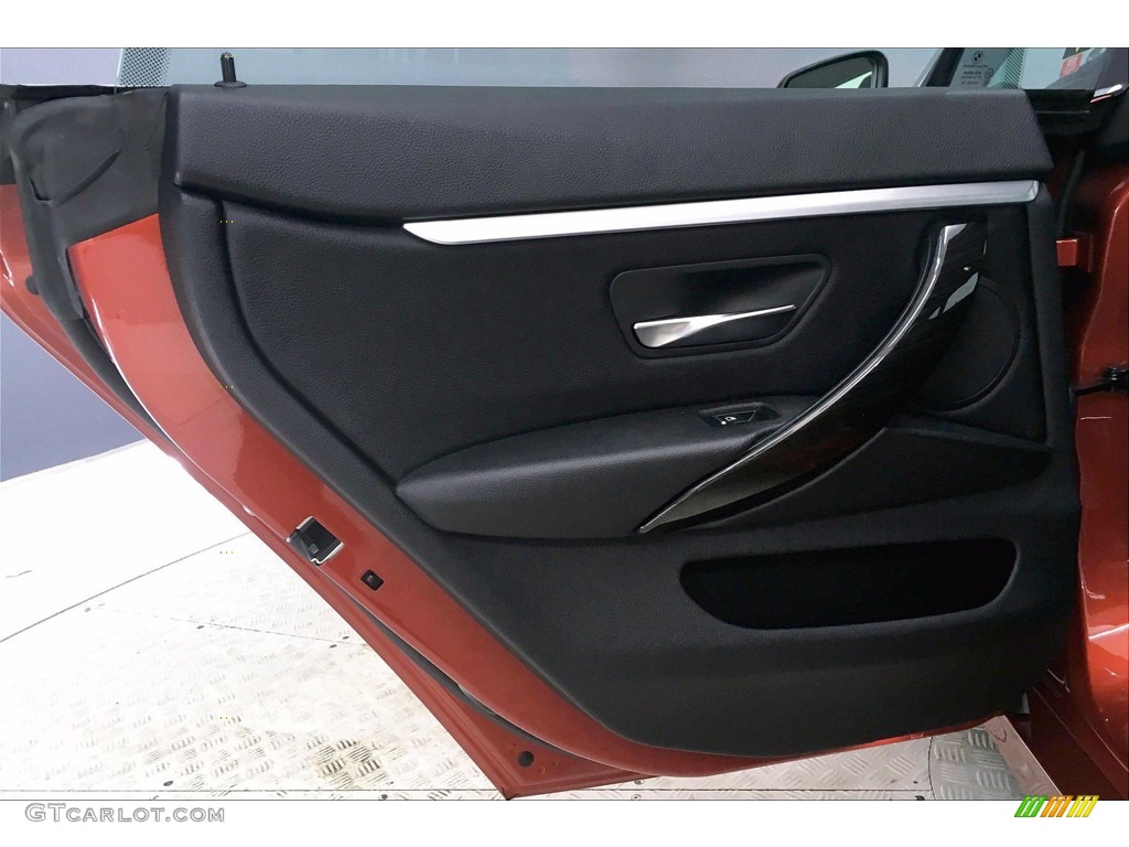 2018 4 Series 430i Gran Coupe - Sunset Orange Metallic / Black photo #25