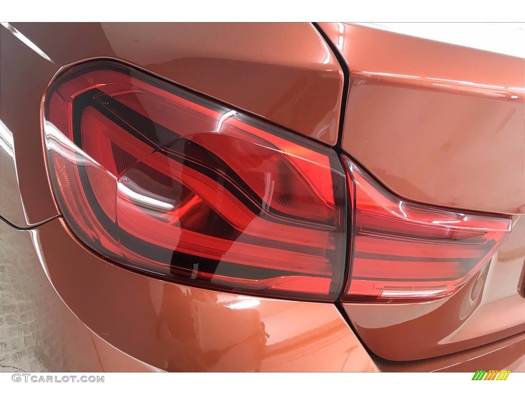 2018 4 Series 430i Gran Coupe - Sunset Orange Metallic / Black photo #27