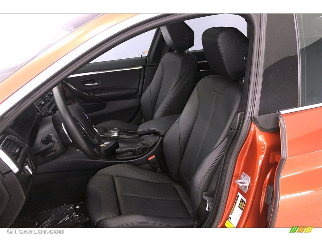 2018 4 Series 430i Gran Coupe - Sunset Orange Metallic / Black photo #28