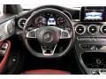Cranberry Red/Black Dashboard Photo for 2018 Mercedes-Benz C #139600930