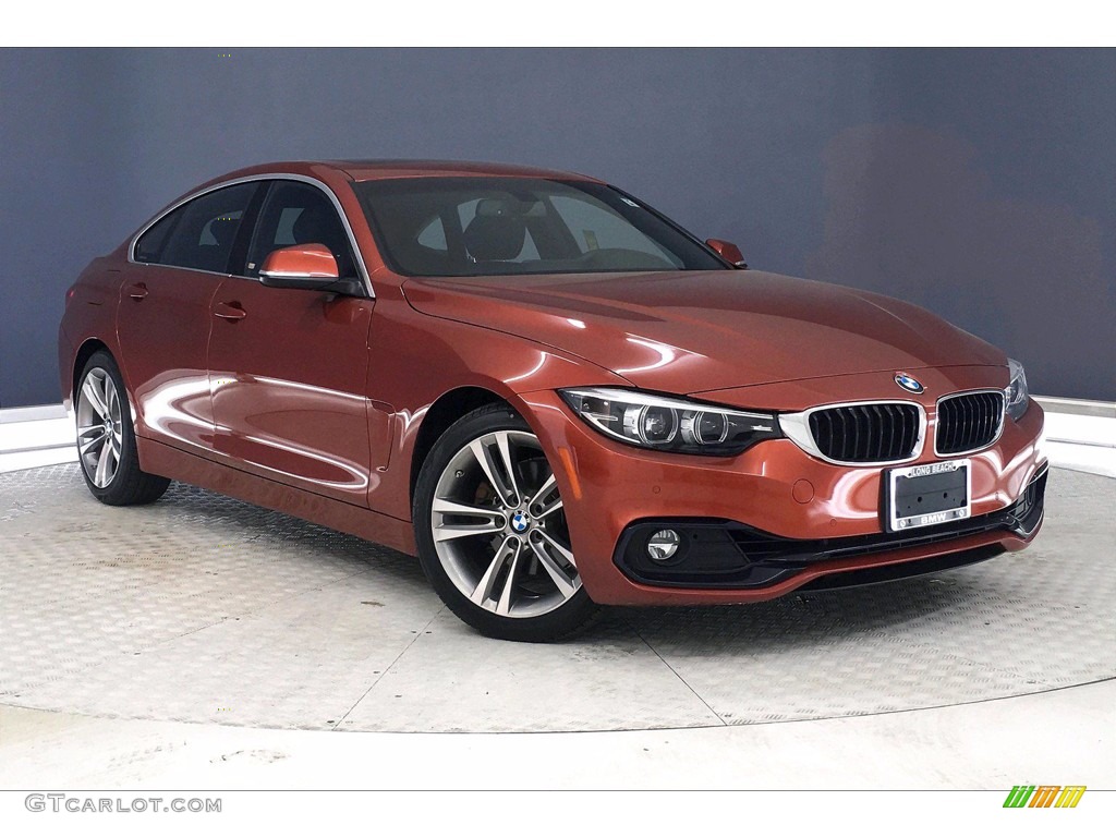 Sunset Orange Metallic 2018 BMW 4 Series 430i Gran Coupe Exterior Photo #139601072