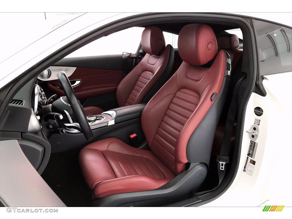 Cranberry Red/Black Interior 2018 Mercedes-Benz C 300 Coupe Photo #139601096