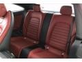 Cranberry Red/Black Rear Seat Photo for 2018 Mercedes-Benz C #139601111