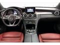 Cranberry Red/Black Dashboard Photo for 2018 Mercedes-Benz C #139601141