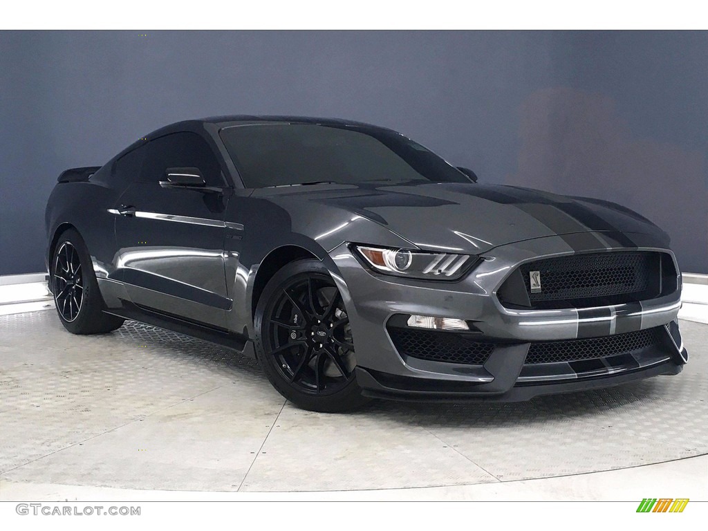 2019 Mustang Shelby GT350 - Magnetic / GT350 Ebony Leather/Miko Suede photo #35