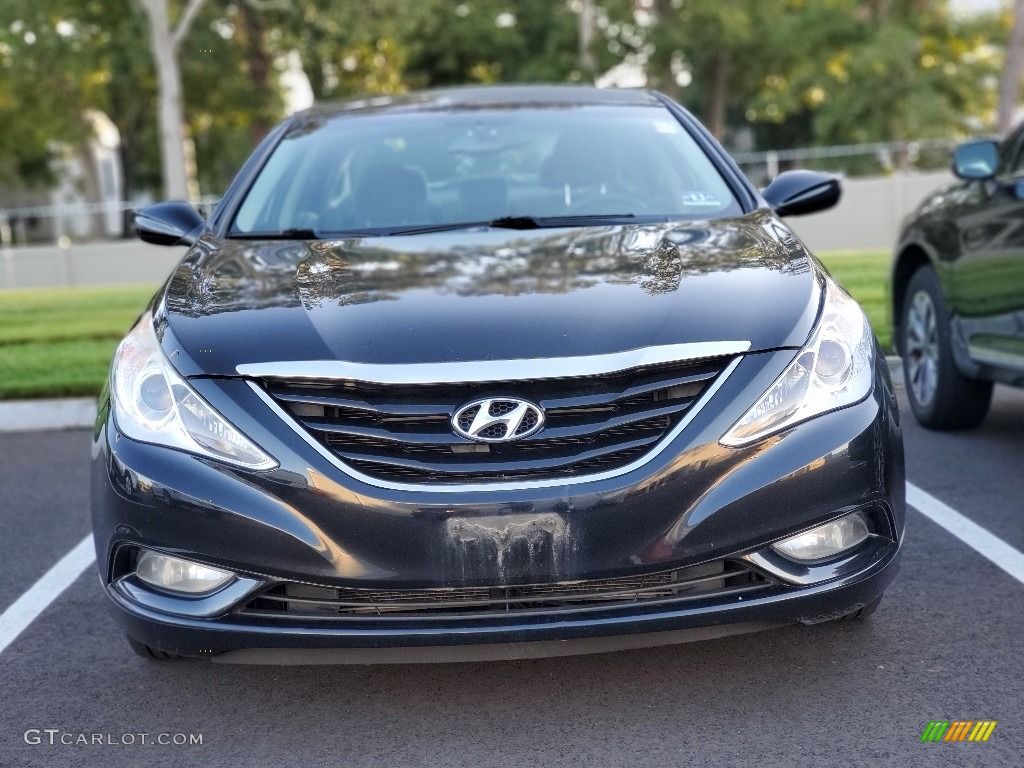 2012 Sonata GLS - Midnight Black / Gray photo #2