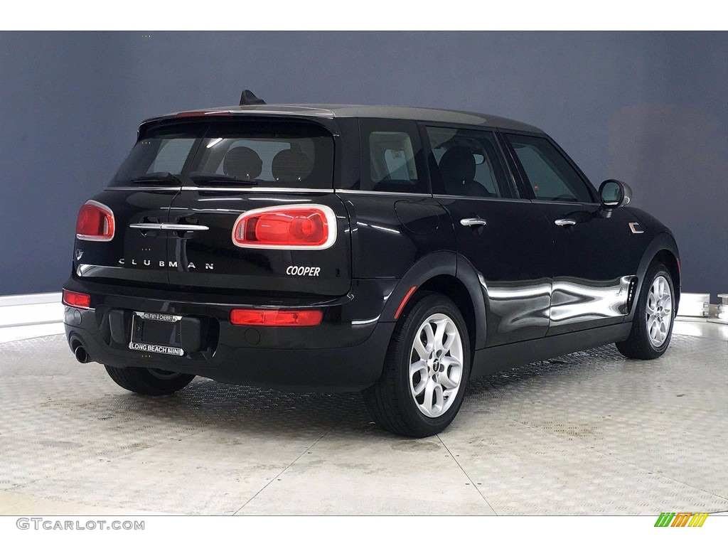2017 Clubman Cooper ALL4 - Midnight Black Metallic / Carbon Black photo #13