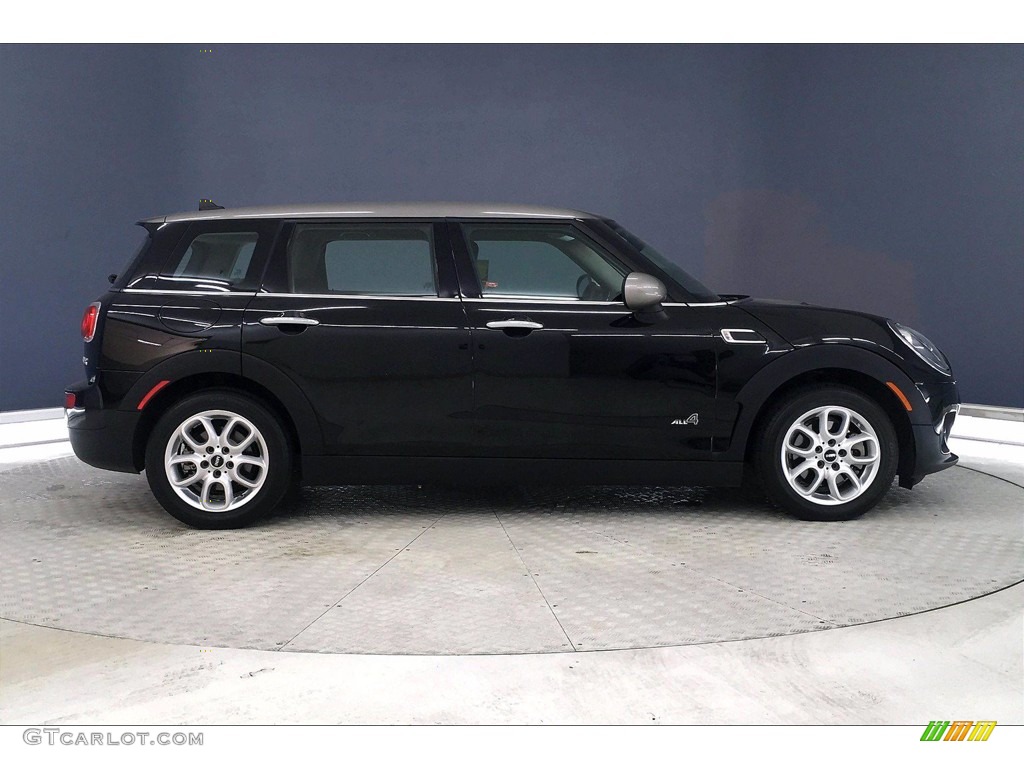 2017 Clubman Cooper ALL4 - Midnight Black Metallic / Carbon Black photo #14