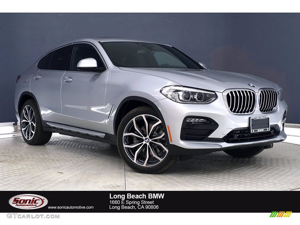 2021 X4 xDrive30i - Glacier Silver Metallic / Black photo #1