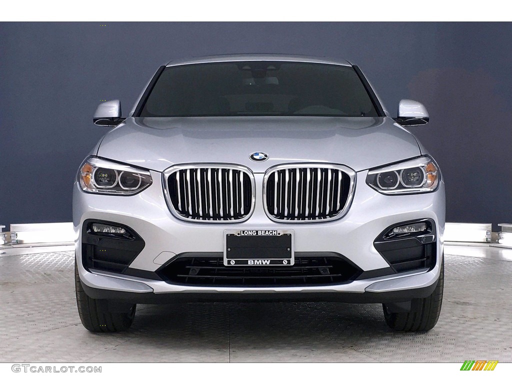 2021 X4 xDrive30i - Glacier Silver Metallic / Black photo #2