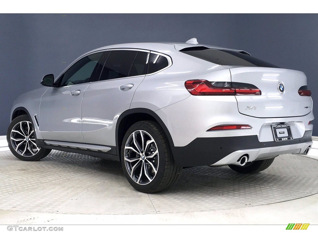 2021 X4 xDrive30i - Glacier Silver Metallic / Black photo #3