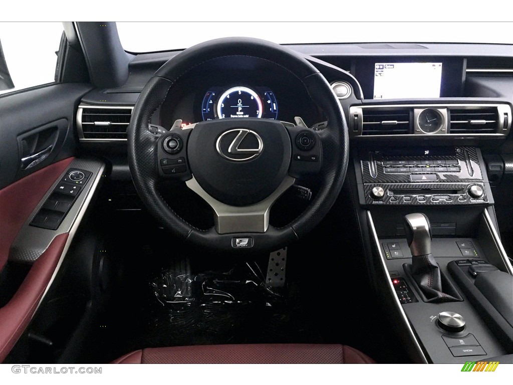 2016 Lexus IS 200t F Sport Rioja Red Dashboard Photo #139603311