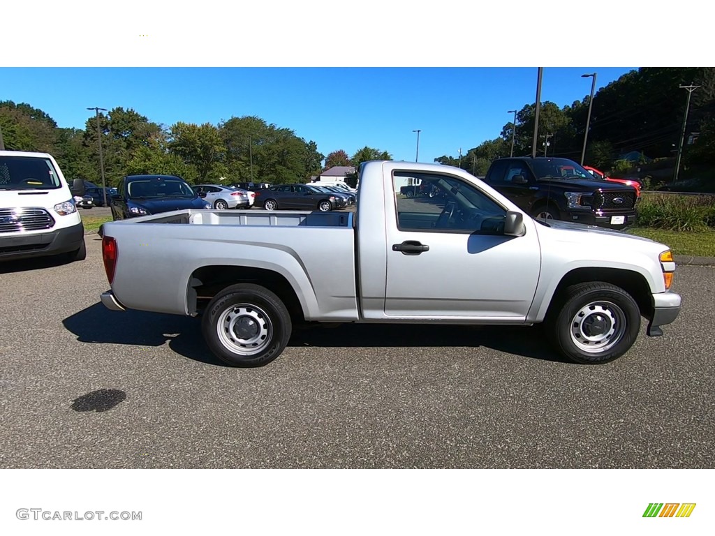 2012 Colorado Work Truck Regular Cab - Sheer Silver Metallic / Ebony photo #8