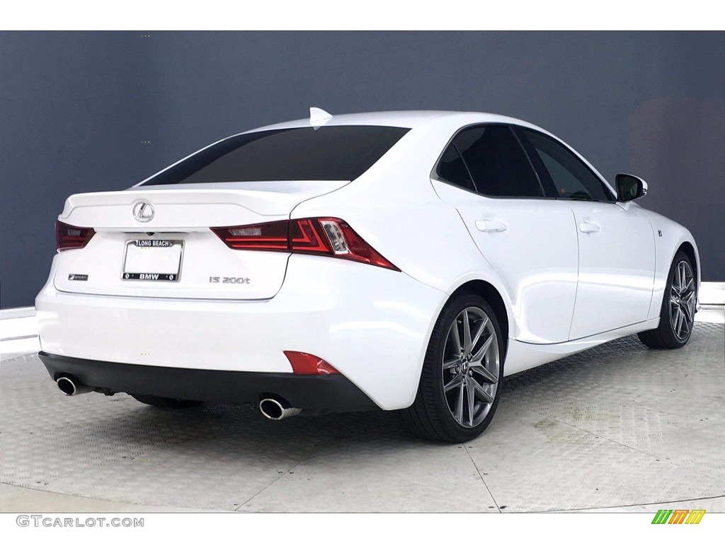 Ultra White 2016 Lexus IS 200t F Sport Exterior Photo #139603449
