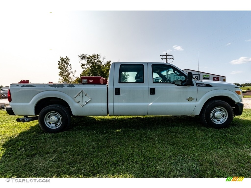 2012 F350 Super Duty XL Crew Cab - Oxford White / Steel photo #3