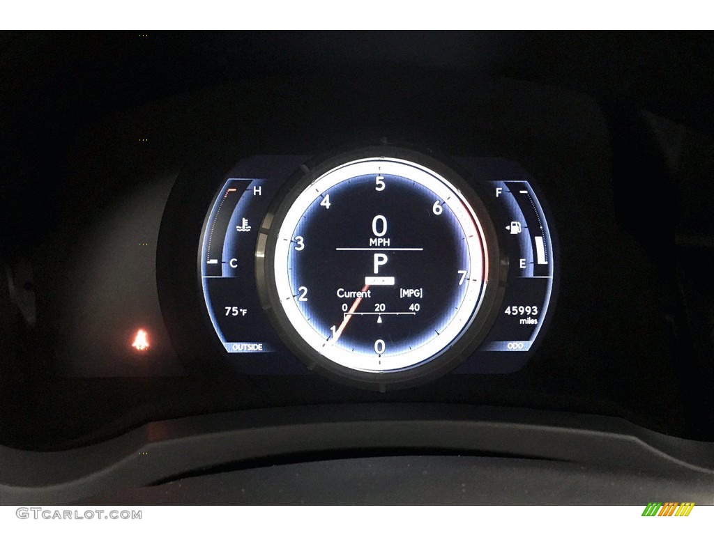 2016 Lexus IS 200t F Sport Gauges Photo #139603557