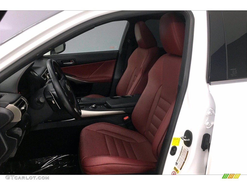 Rioja Red Interior 2016 Lexus IS 200t F Sport Photo #139603617